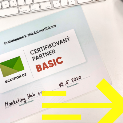 Stali jsme se certifikovaným partnerem Ecomail